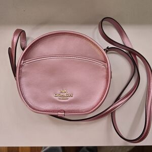 Coach Pink Leather Crossbody Bag